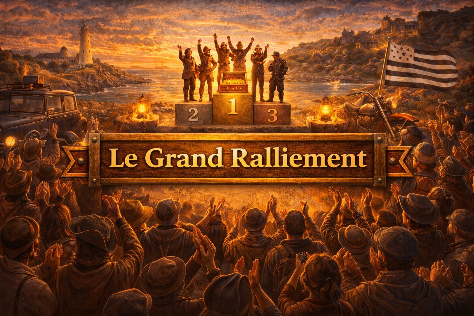 Grand Ralliement – finale de la Chasse aux Trésors du Finistère 2026